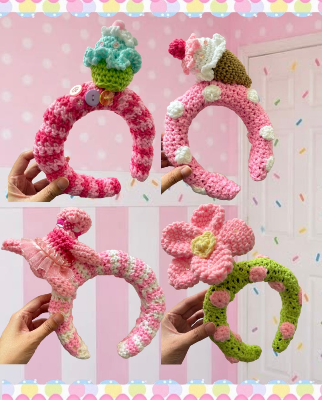 Crochet headbands