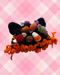 Trick or treat cat ear hat