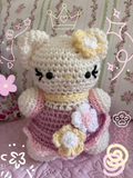 Rapunzel costume kitty