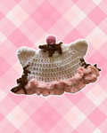 Birthday cake ice cream cat ear hat