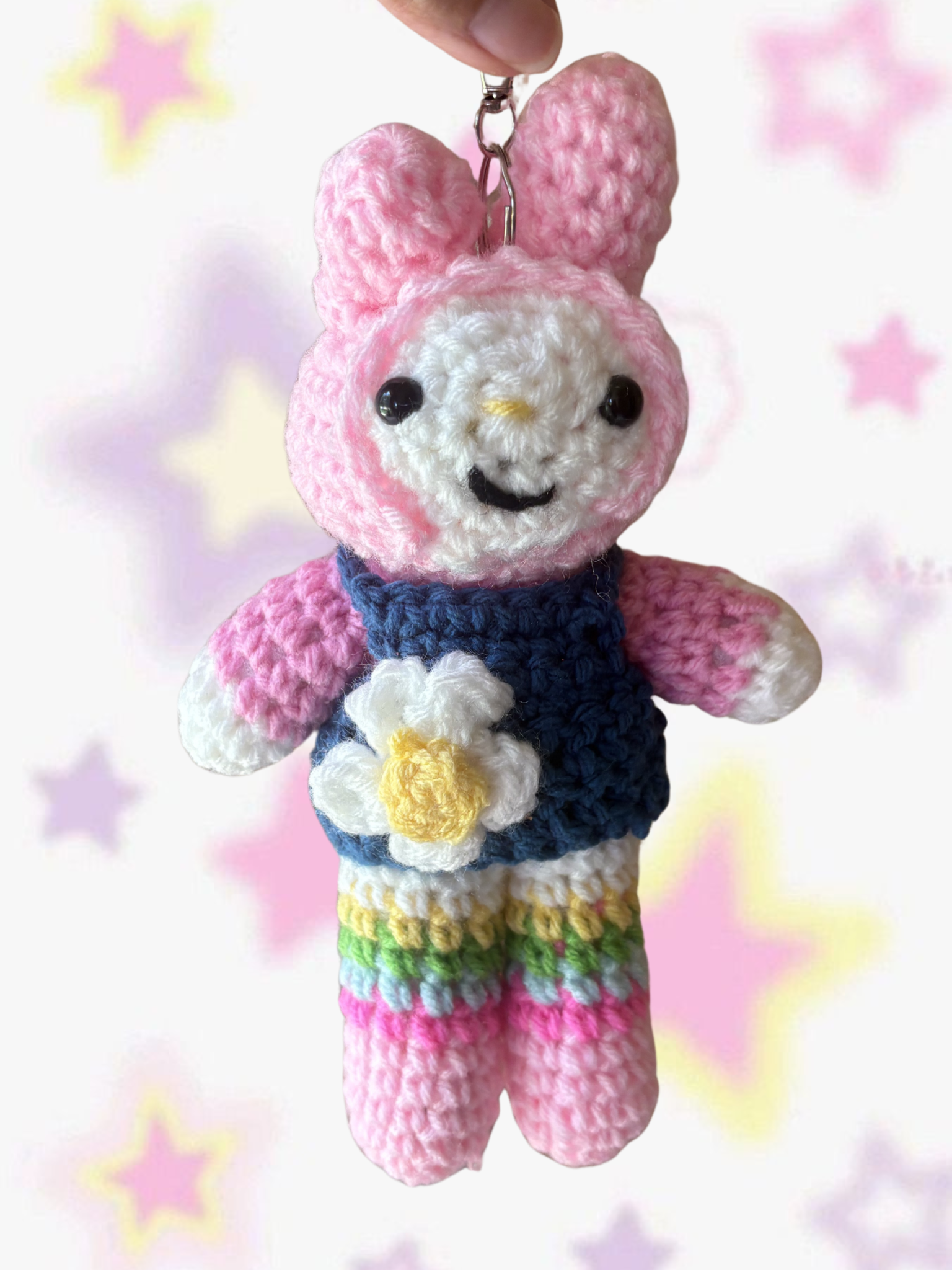 Kidcore flower dress long leg my melody bag charm