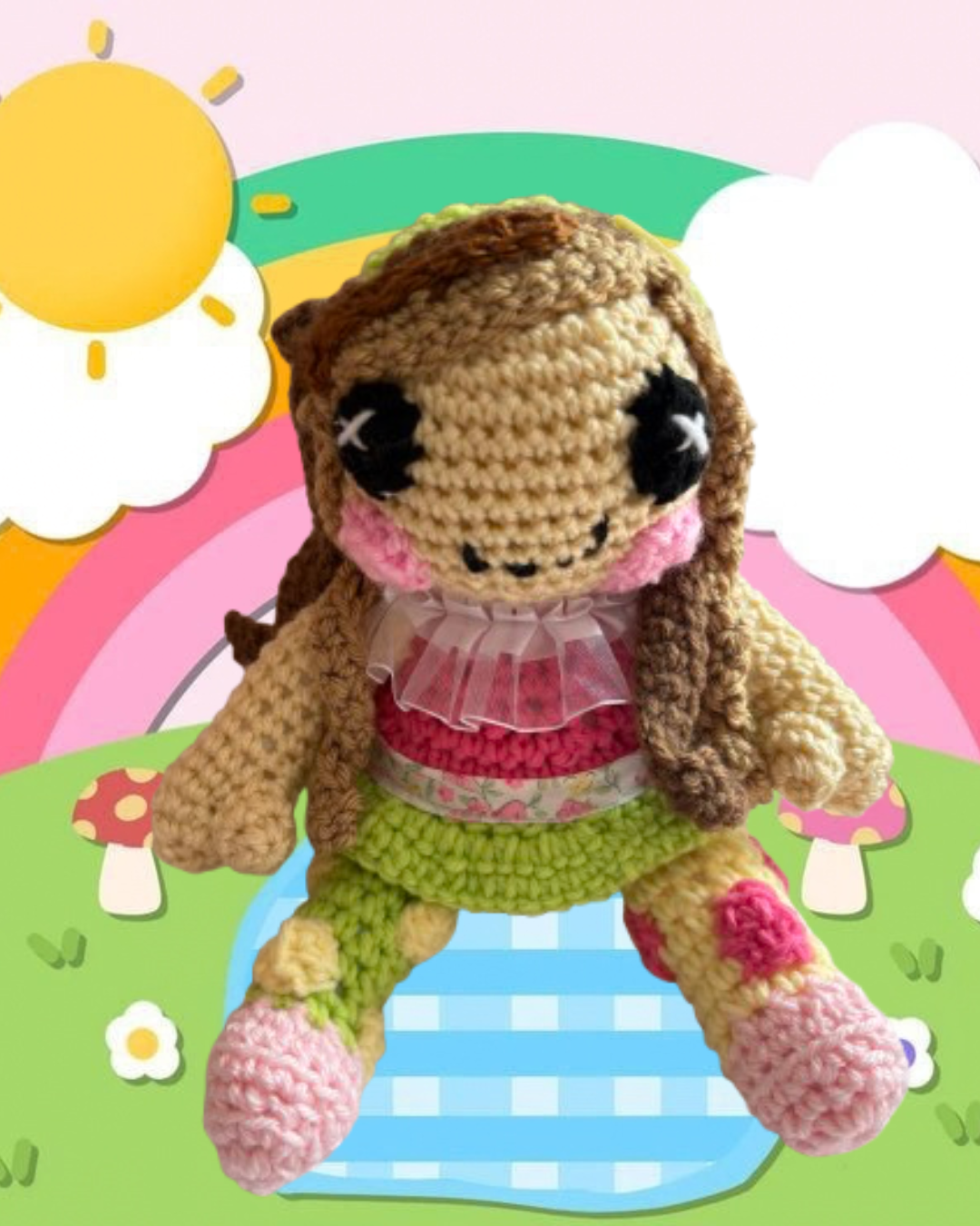Custom polkadot tights lala