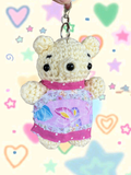 Flutter the pooh bag charm