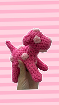 Pink Polka Dot Puppy
