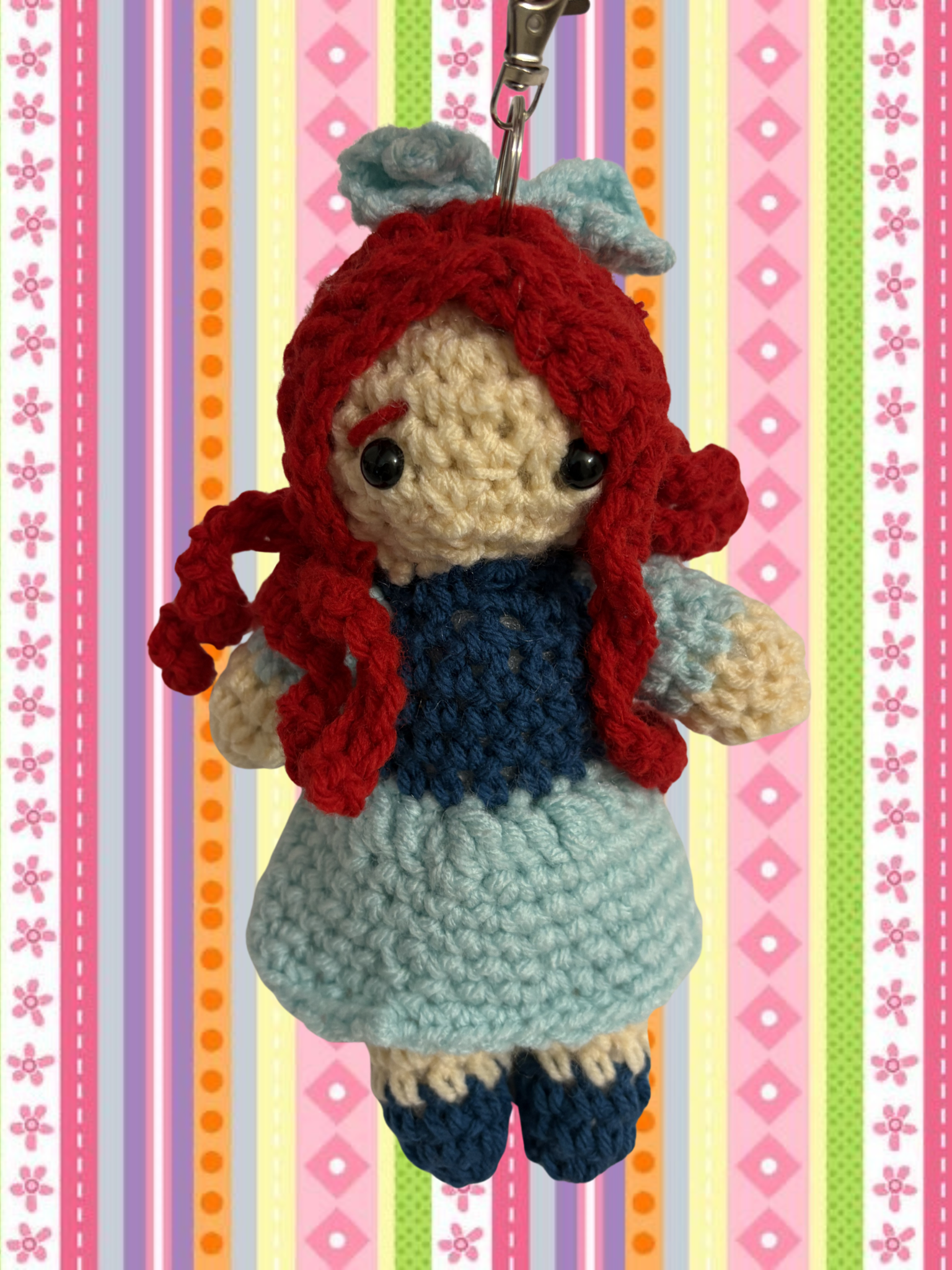 Ariel Doll Bag Charm
