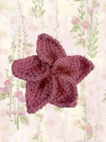 Mauve Pink Plumeria Hair Clip