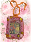 Kidcore sonny baby photo frame bag charm