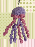 Mixed berry jellyfish keychain