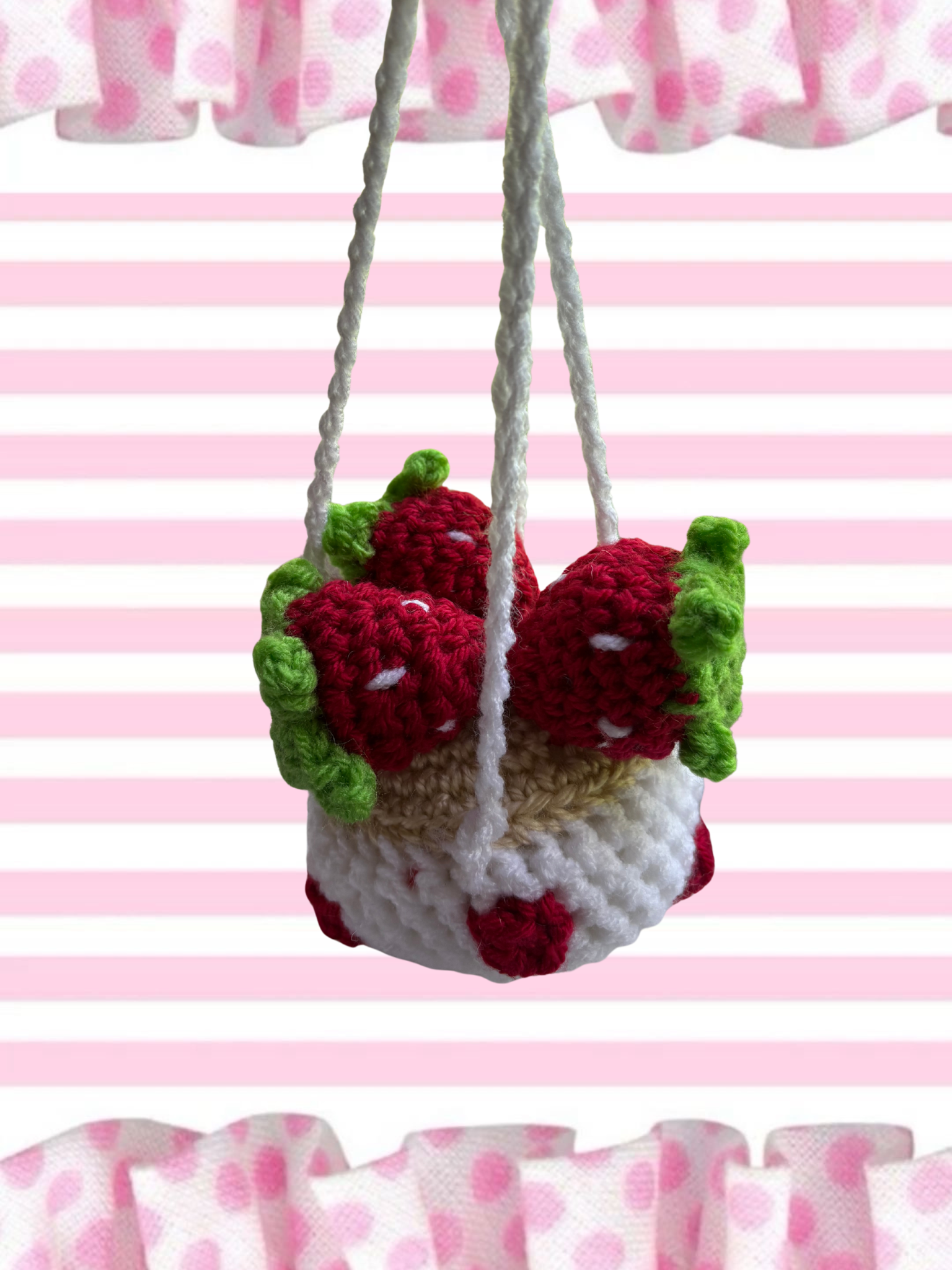 Red berry sweet car hanger