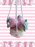 Pink berry sweet car hanger