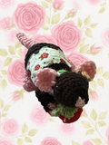 Ladybug print rat pal plush