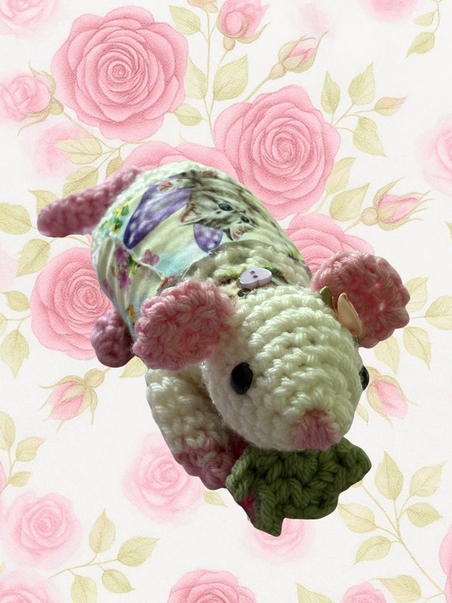 Butterfly cat pattern rat pal plush