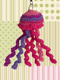 Thermal map jellyfish keychain style 2