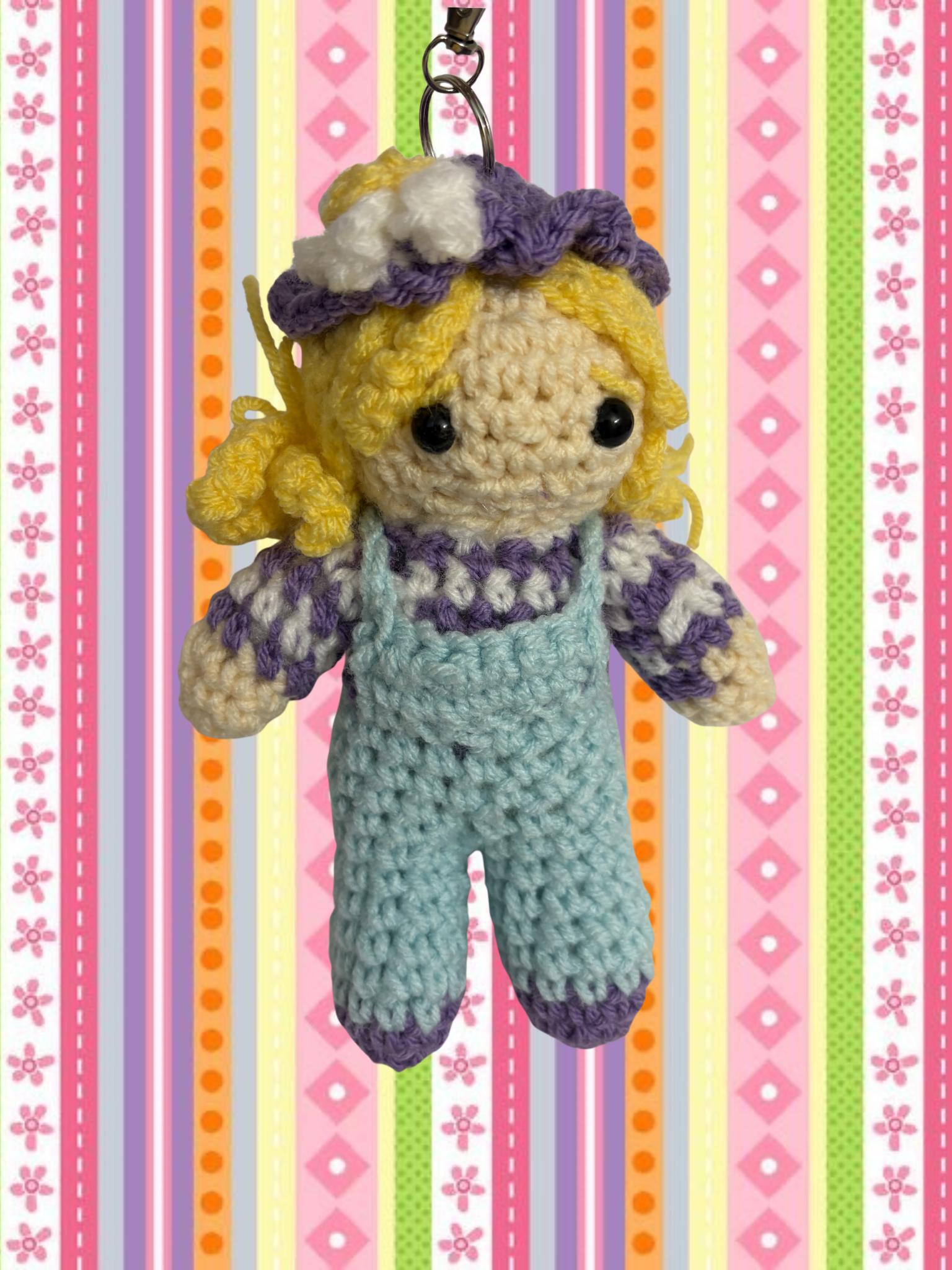 Angel Cake Doll Bag Charm