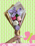 Lavender Lily & Rose Mix Flower Bouquet