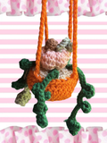 Pumpkin patch pot car hanger