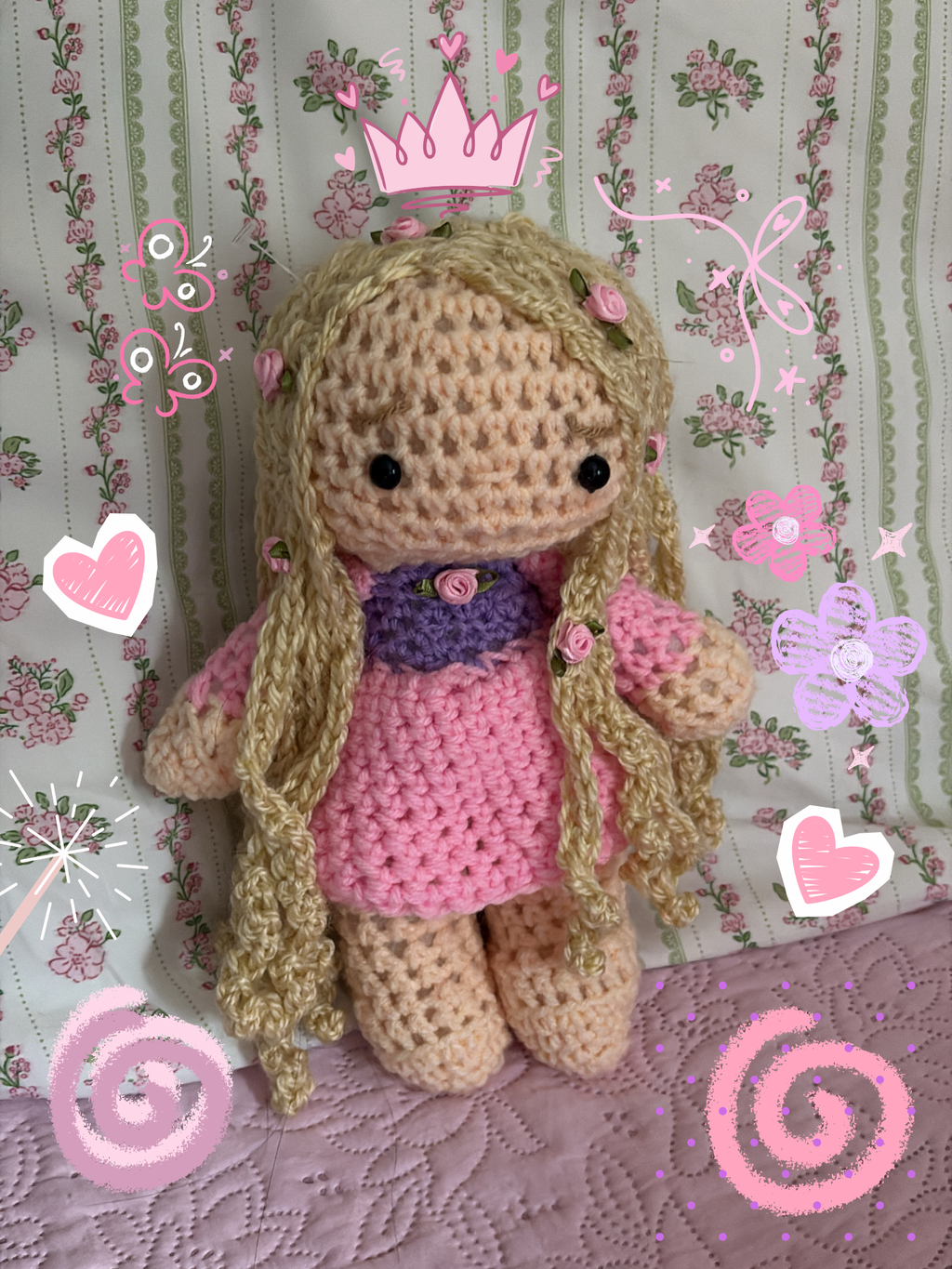 Rapunzel doll