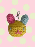 Usahana head keychain
