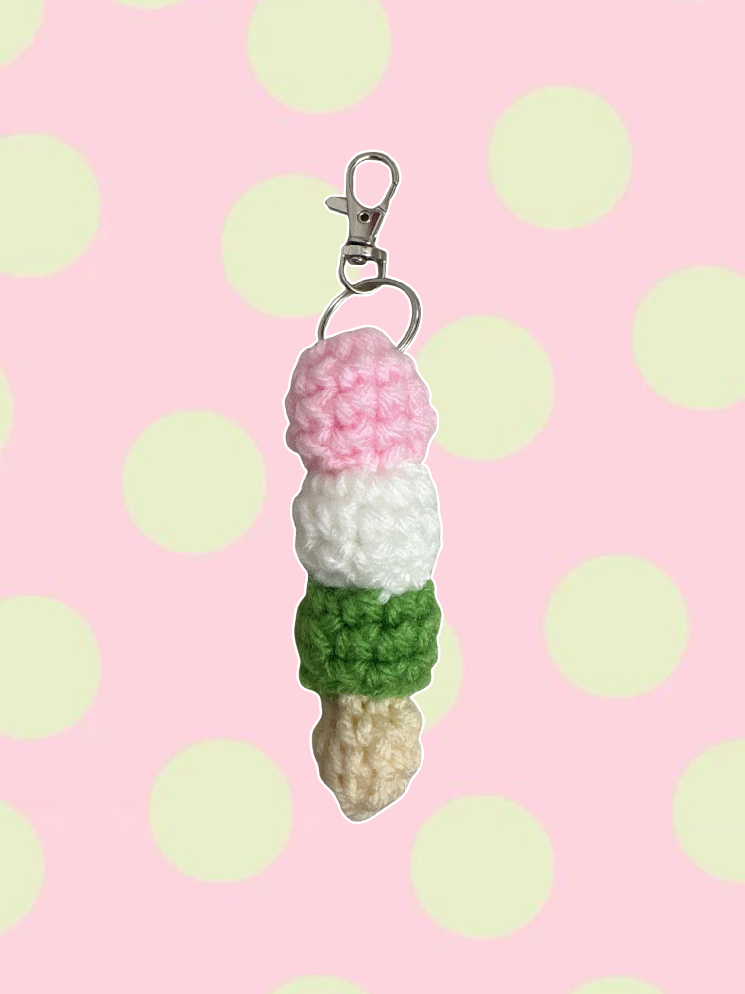 Sweet dango keychain