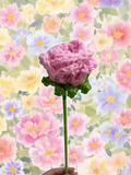 Pink rose style 1 single flower